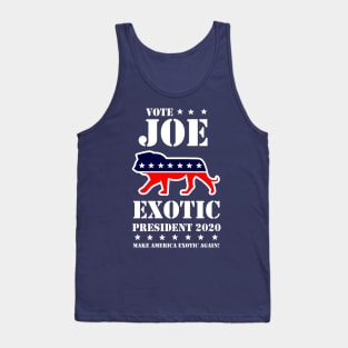 VOTE JOE EXOTIC PRESIDENT 2020 Tank Top